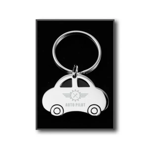  Keyring "car" Srebrna