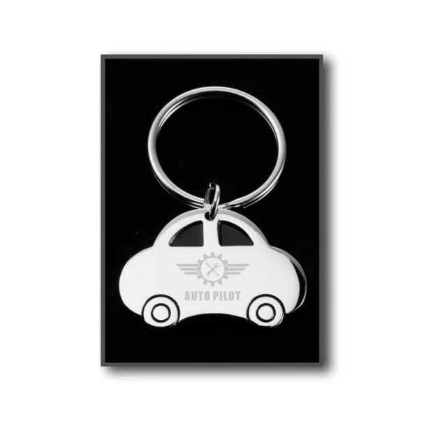  Keyring "car" Srebrna