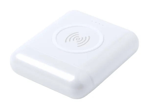 Repte power bank earphones White