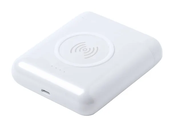 Repte power bank earphones White
