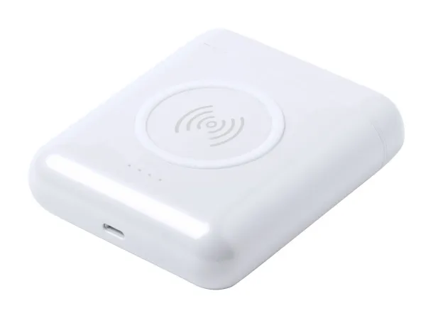 Repte power bank earphones White