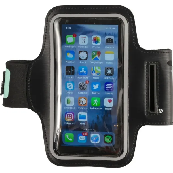  Armband, case for mobile phone Crna