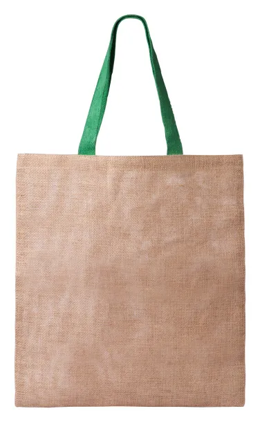 Dhar jute shopping bag Natural Green