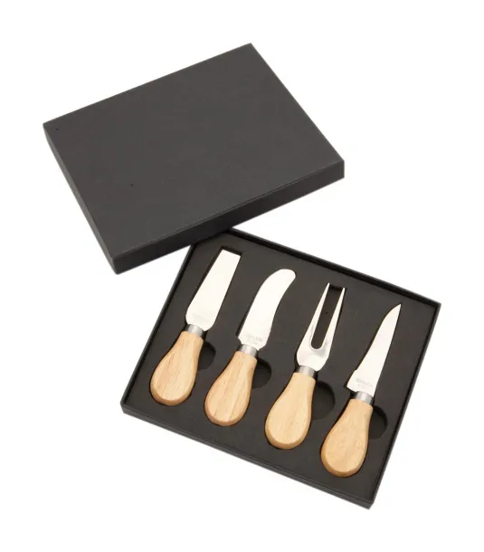 Gouda cheese knife set Natural