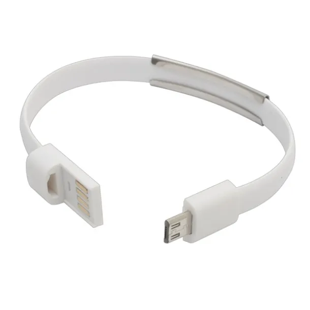 BRACELET Narukvica s USB-om Bijela