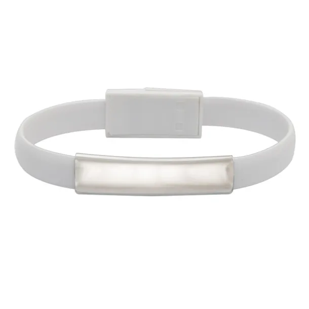 BRACELET bracelet with USB White