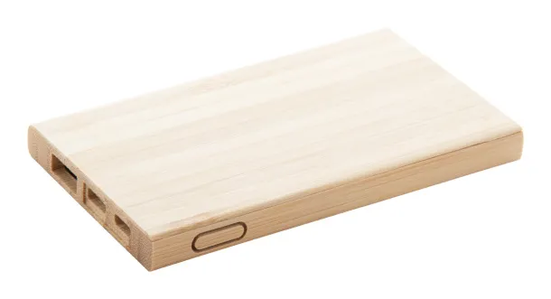 Booster USB prijenosna baterija, 4 000 mAh Prirodna