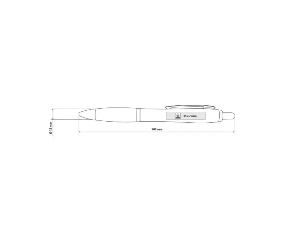 BALZAC S ball pen Silver