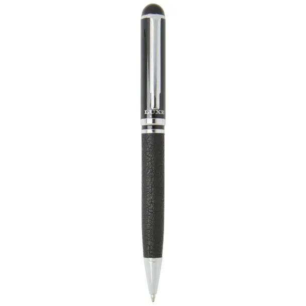 Verse poklon set kemijska olovka i privjesak za ključeve - Luxe Solid black