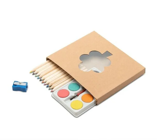 WORLD OF COLOURS art set Beige