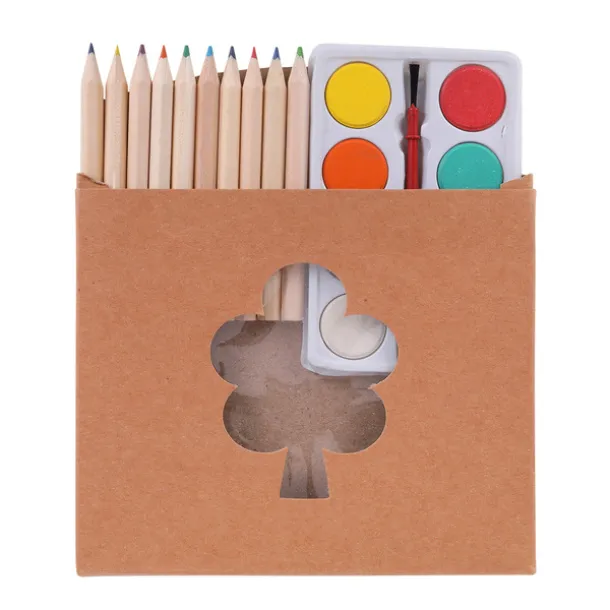 WORLD OF COLOURS art set Beige