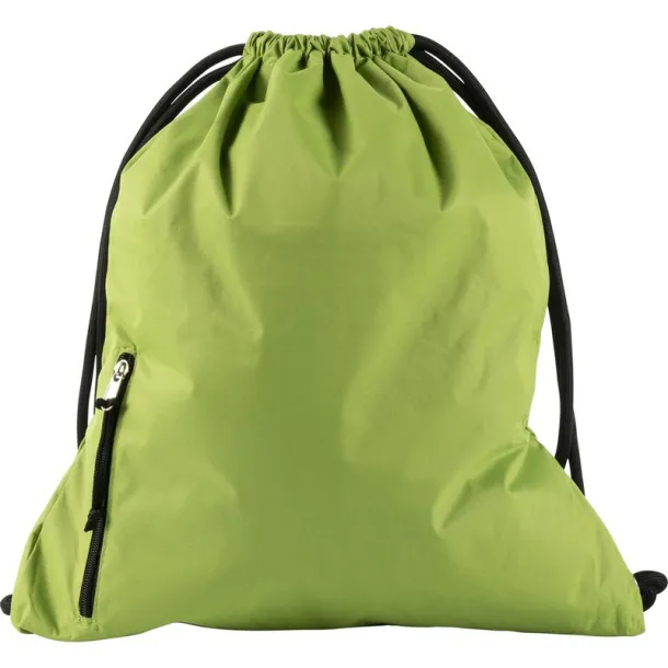  Drawstring bag light green