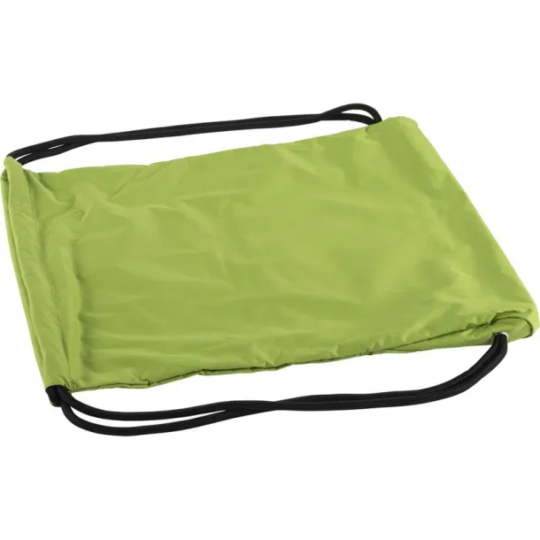  Drawstring bag light green