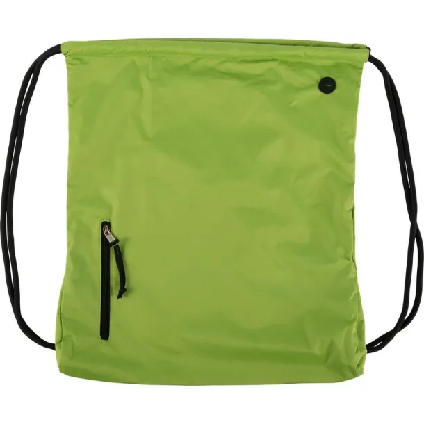  Drawstring bag light green