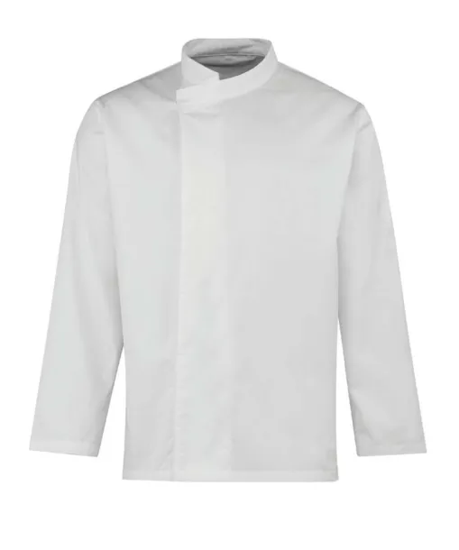  ‘CULINARY’ CHEF’S LONG SLEEVE PULL ON TUNIC - Premier White