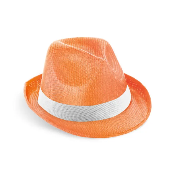 MANOLO POLI Hat Orange