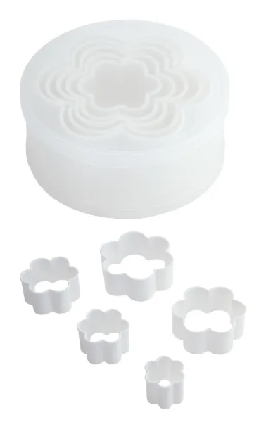 Asper cookie cutter set White