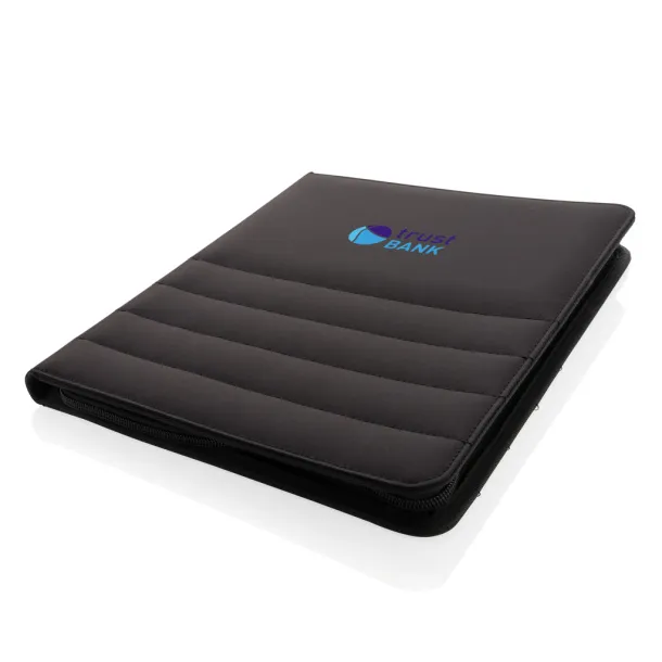  Impact AWARE™ portfolio od RPET-a s patentnim zatvaračem, A4 - XD Xclusive Crna