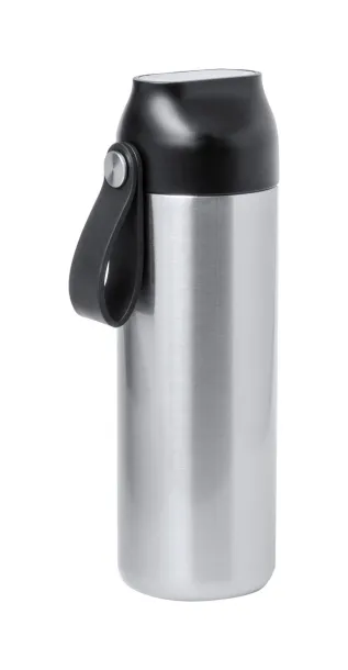 Troy thermometer vacuum flask Silver