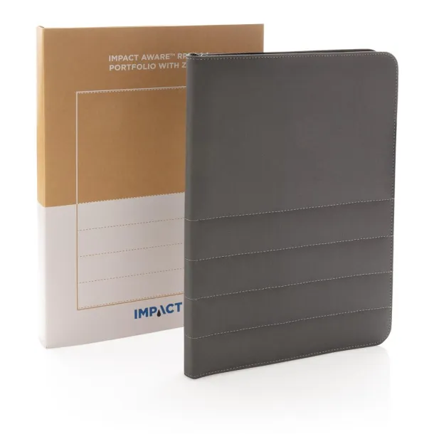  Impact AWARE™ portfolio od RPET-a s patentnim zatvaračem, A4 - XD Xclusive Antracit