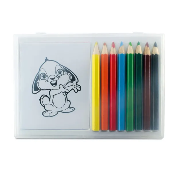 RECREATION Wooden pencil colouring set Multicolour