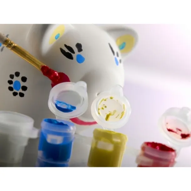  Gipsana kasica prasica Bijela