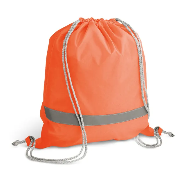 RULES Drawstring bag Orange