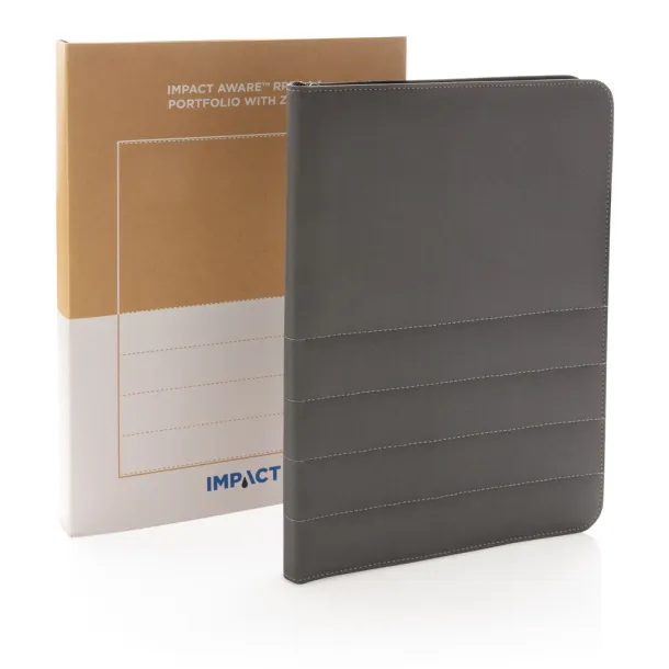  Impact AWARE™ portfolio od RPET-a s patentnim zatvaračem, A4 - XD Xclusive Antracit