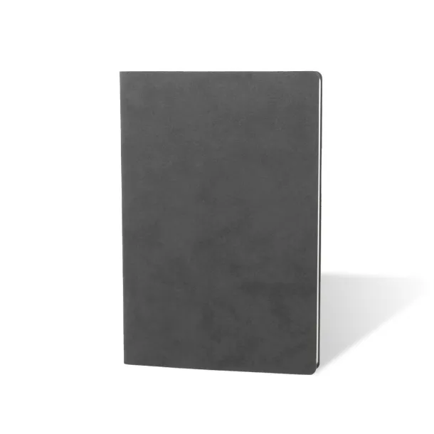 NUBUCK ECO MAXI B5 notebook with flexible covers Gray