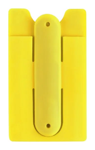 Blizz card holder mobile holder Yellow