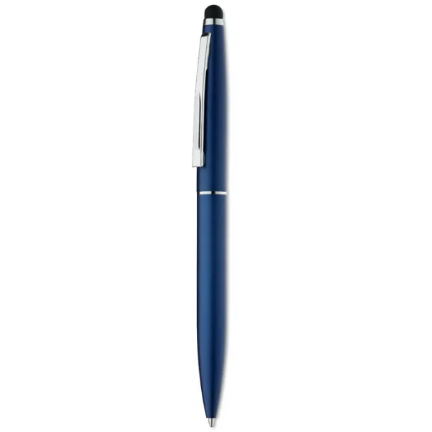 QUIM Twist type pen w stylus top Blue