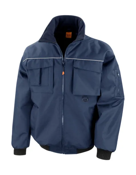  Work-Guard Sabre Pilot Jacket - Result Work-Guard Navy