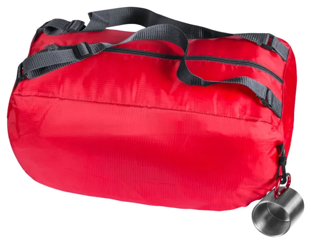 Ribuk foldable sports bag Red