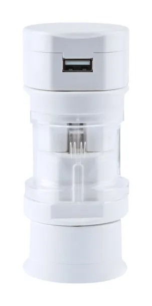 Tribox travel adapter White