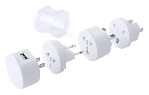 Tribox travel adapter White