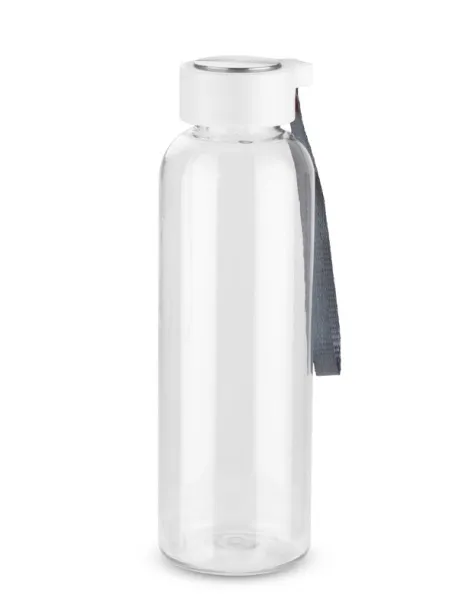 CLEAR Water bottle  500 ml White