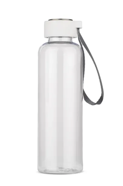 CLEAR Water bottle  500 ml White