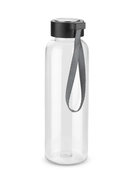 CLEAR Water bottle  500 ml Black