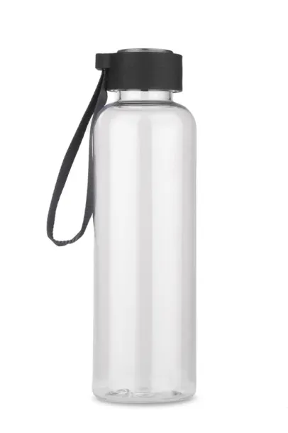 CLEAR Water bottle  500 ml Black