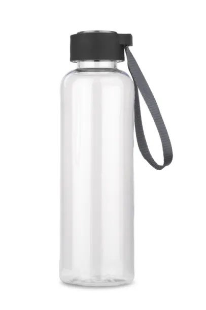 CLEAR Water bottle  500 ml Black