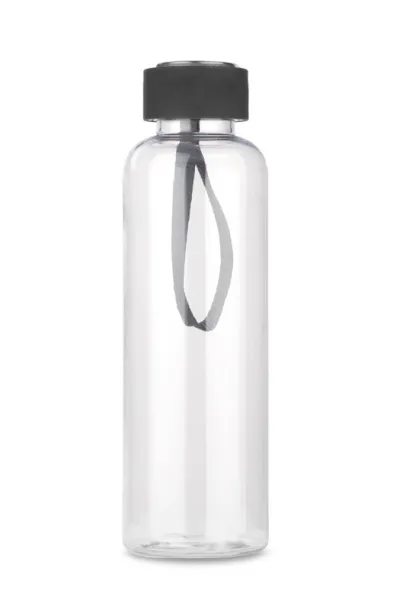 CLEAR Water bottle  500 ml Black