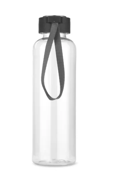 CLEAR Water bottle  500 ml Black