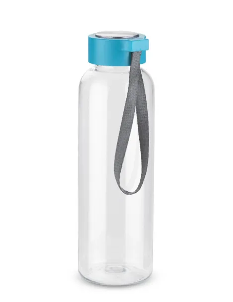 CLEAR Water bottle  500 ml Light blue