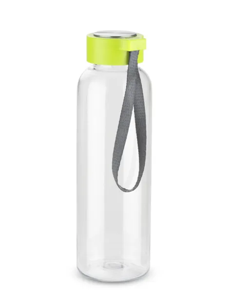 CLEAR Water bottle  500 ml Light green