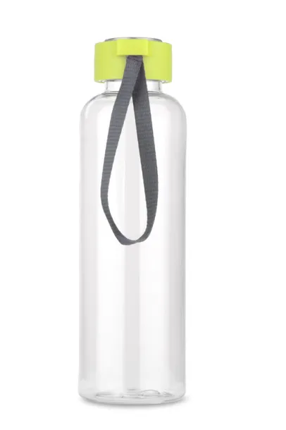 CLEAR Water bottle  500 ml Light green