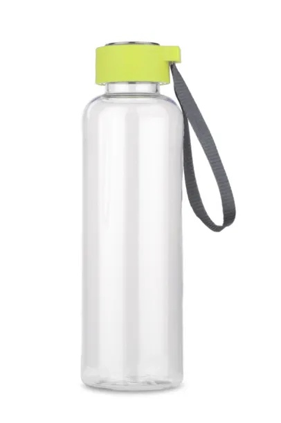 CLEAR Water bottle  500 ml Light green