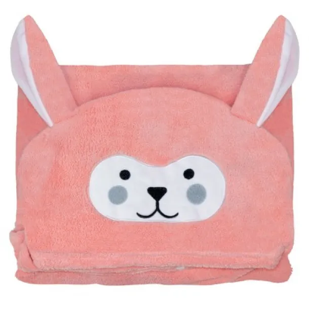 Simon Towel "animal", children size pink