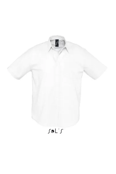  SOL'S BRISBANE - SHORT SLEEVE OXFORD MEN'S SHIRT - SOL'S White