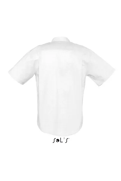  SOL'S BRISBANE - SHORT SLEEVE OXFORD MEN'S SHIRT - SOL'S White