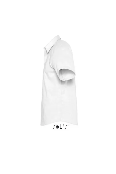  SOL'S BRISBANE - SHORT SLEEVE OXFORD MEN'S SHIRT - SOL'S White